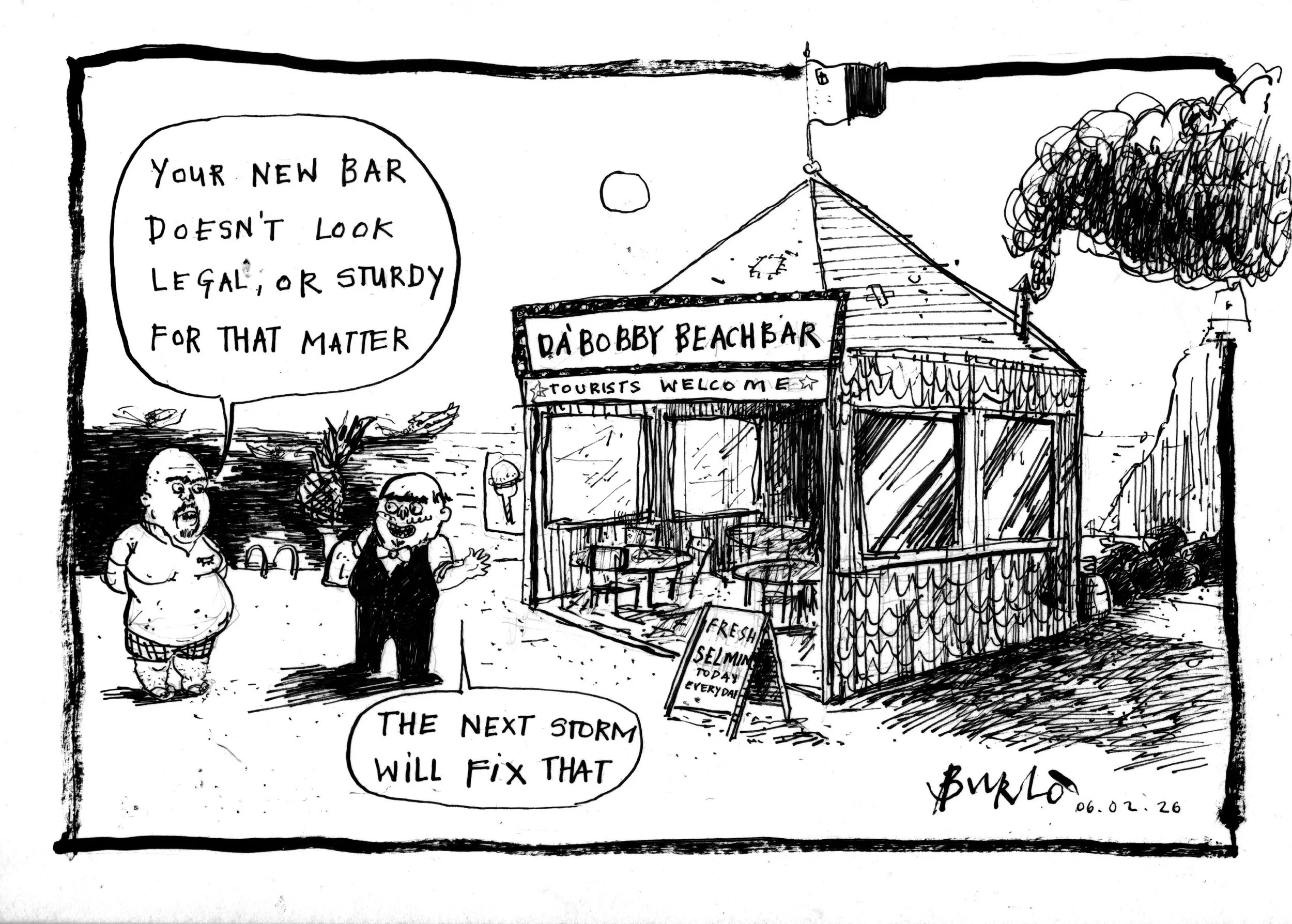 One illegality deserves another