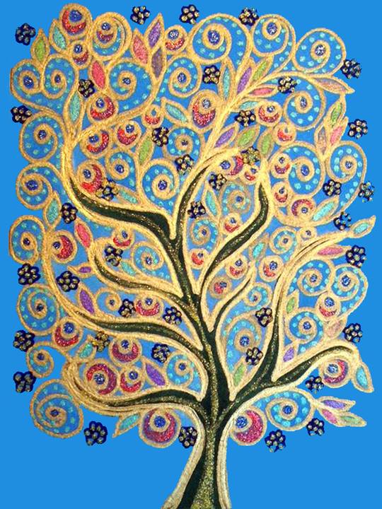 Tree of Golden Life by Gene Manuel