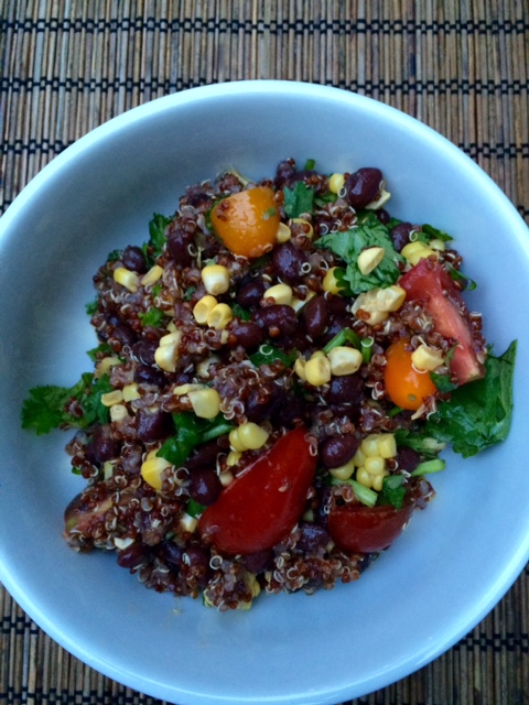 This is Lisa's from that evening, a stunning and delicious bowl of food! I think I had seconds and thirds!