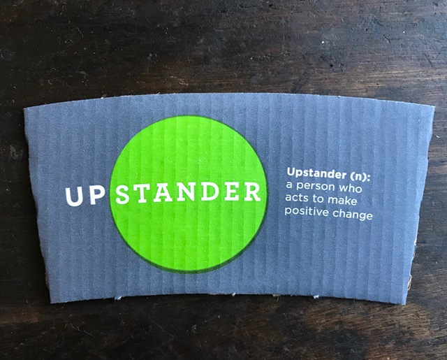 Pax and Starbucks know what's up! NOW is the time to be an UPstander!