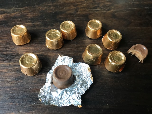 These are real Rolos and they are SAD tasting compared to my homemade version. 