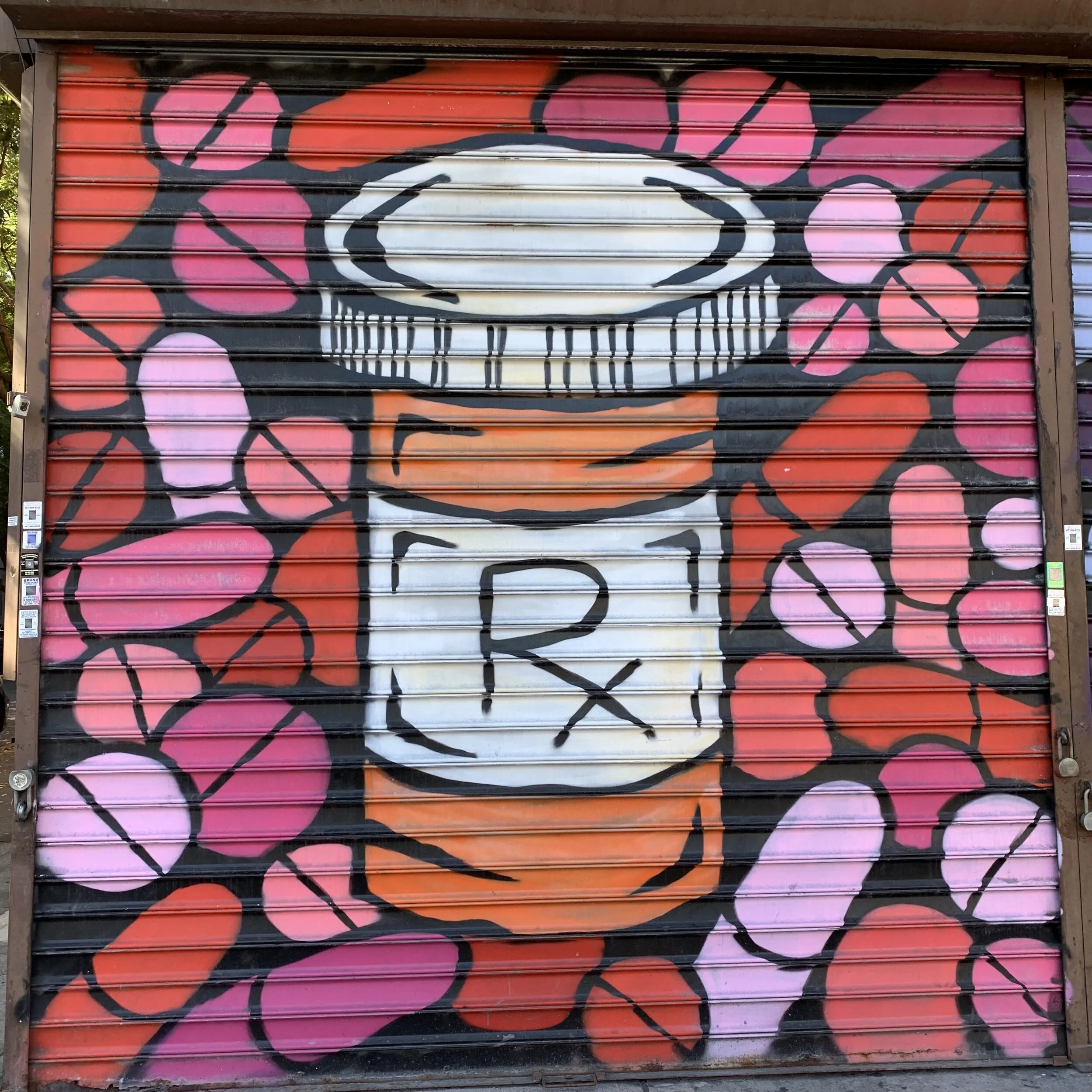 A mural on the side of a pharmacy in Harlem. Street art has my heart.