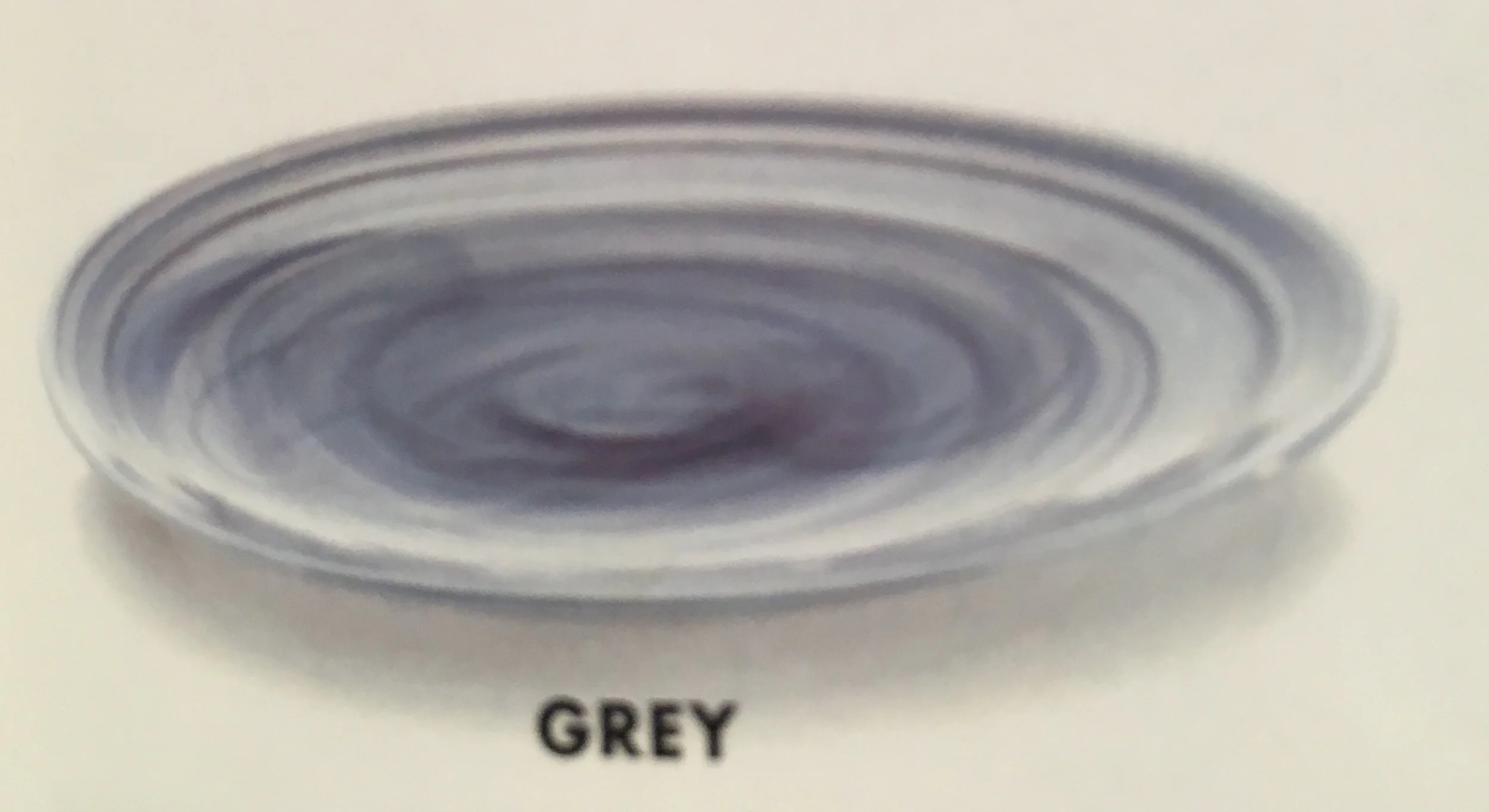Order Number. 12. Grey decorative table bowl 