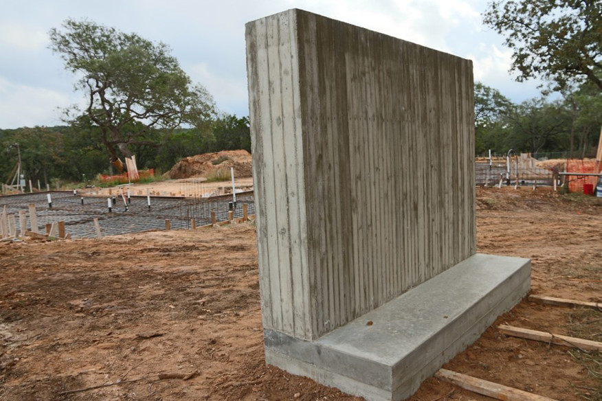 Tips For Building With Board Form Concrete Boothe - Concrete Retaining Wall Forms Diy