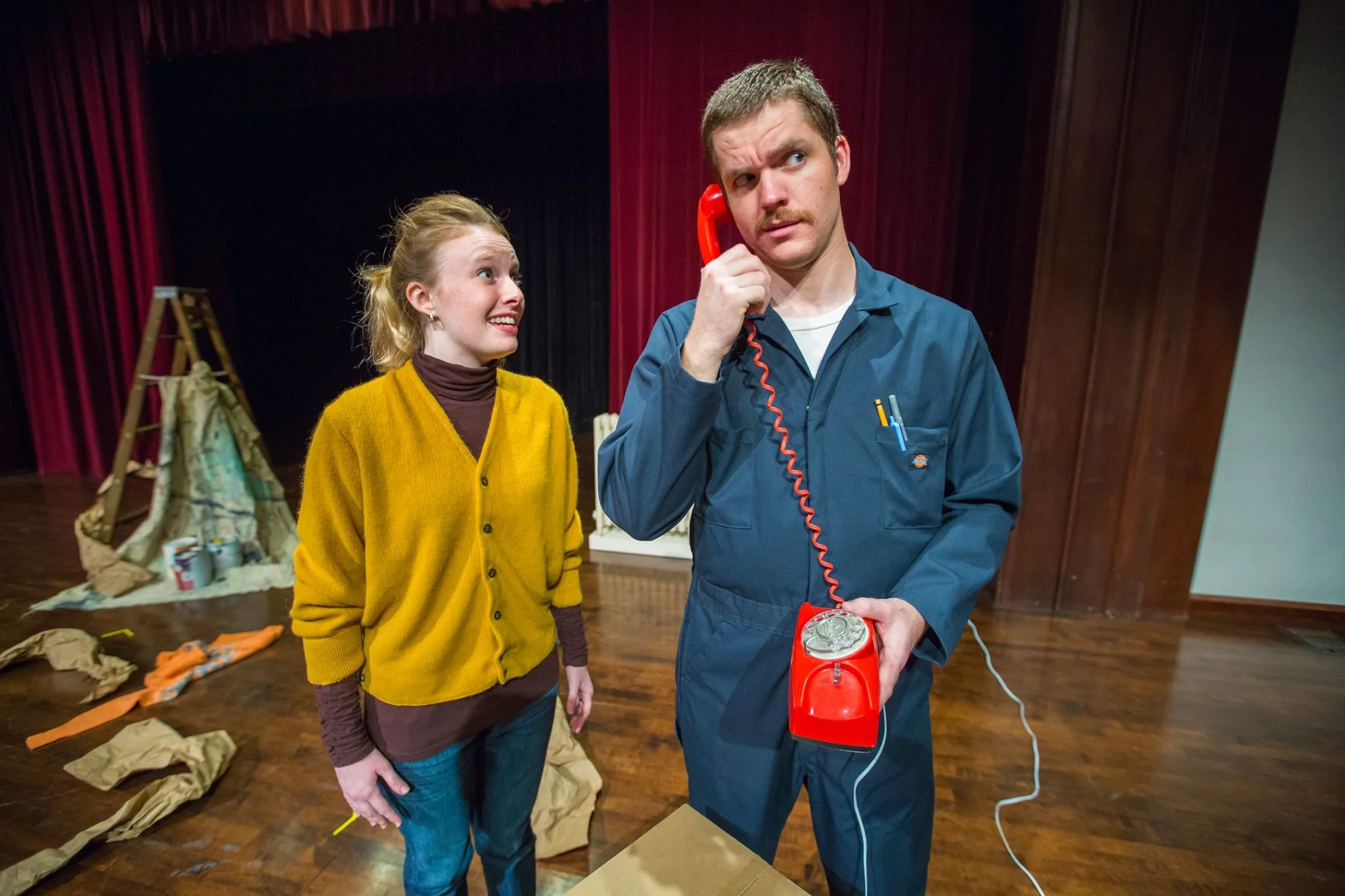 Simply Simon scenes by Neil Simon