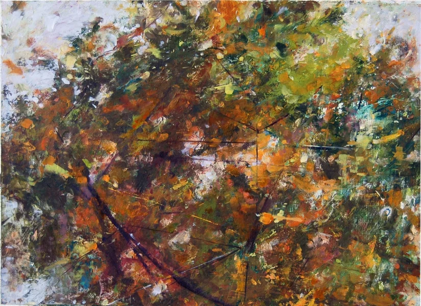 Kimberly Clark_End of Autumn_2011_oil on paper_18.5x23.5%22.jpg