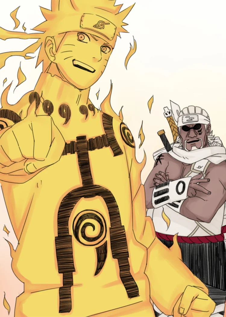 NARUTOらくがき１４枚