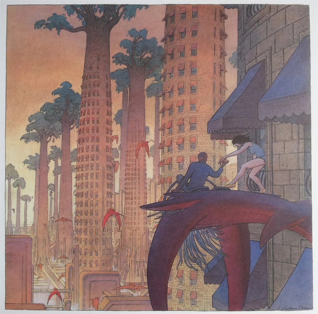 browsethestacks:

Art by François Schuiten