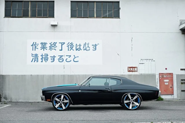 naiffresh:1971 chevelle on 24’s