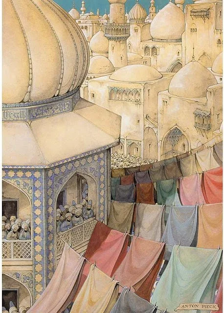oaspiration:
great-concavity:
The Arabian Nights by Anton Pieck
Follow me on FB : Oaspiration