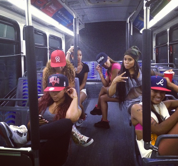BUS FULL OF DOPE BITCHES