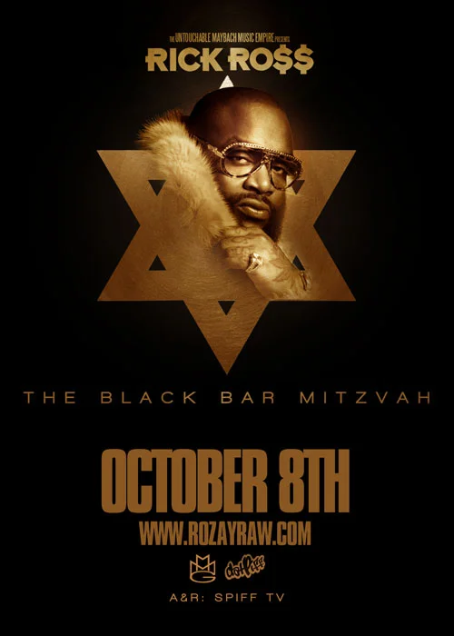 richforever:

New @RickyRozay mixtape #BlackBarMitzvah drops Monday October 8th @ 2pm exclusively on www.datpiff.com
