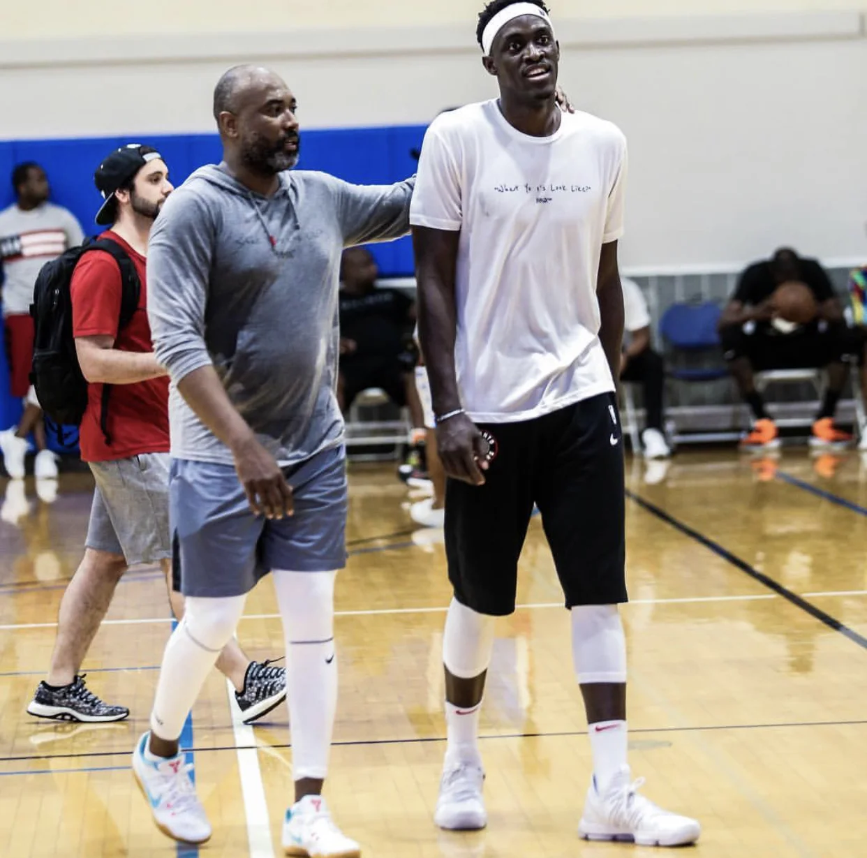 Rico Hines w/ Pascal Siakam