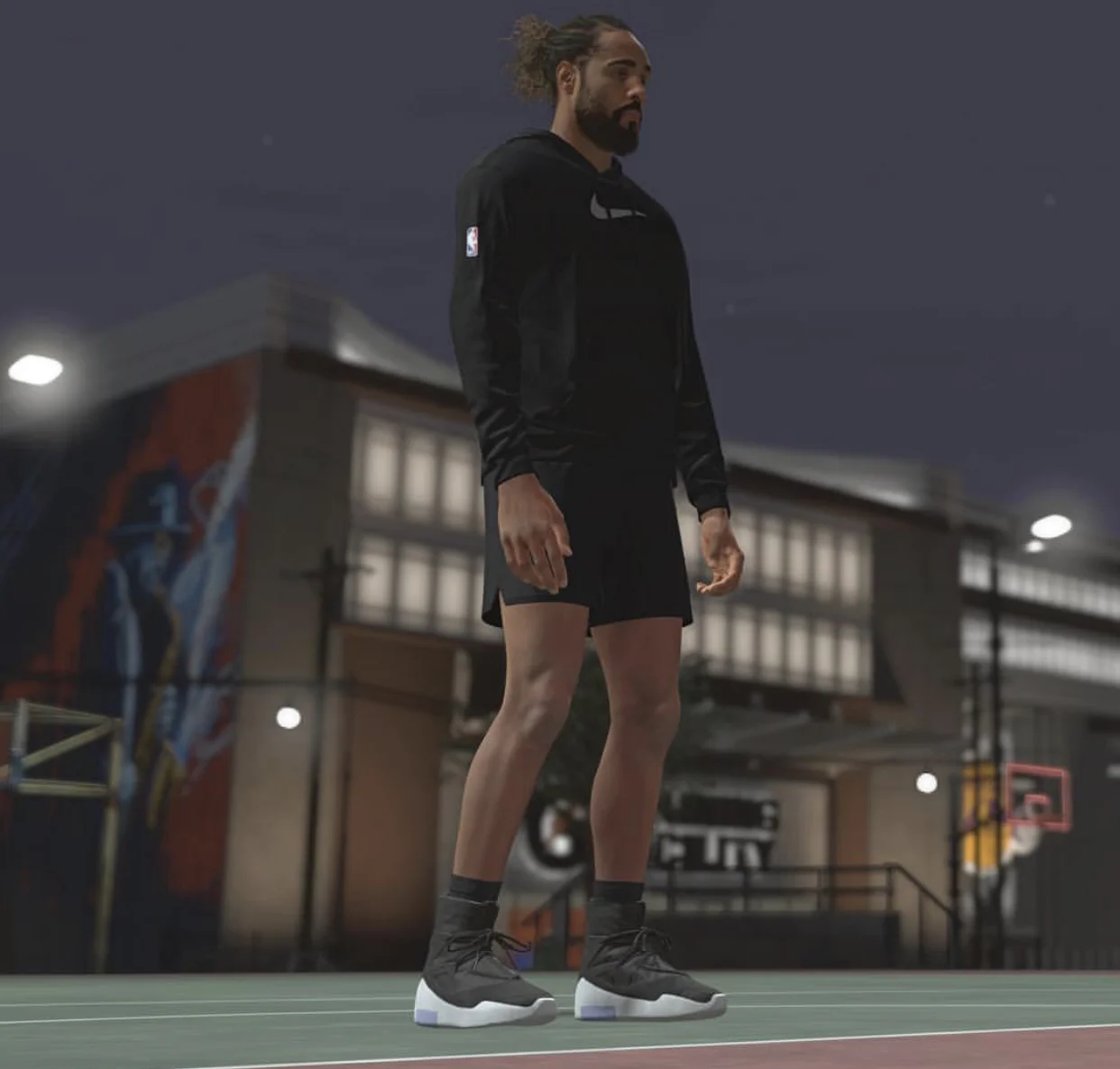 Jerry Lorenzo, round of FEAR OF GOD, in AIR FEAR OF GOD 1 in NBA2K