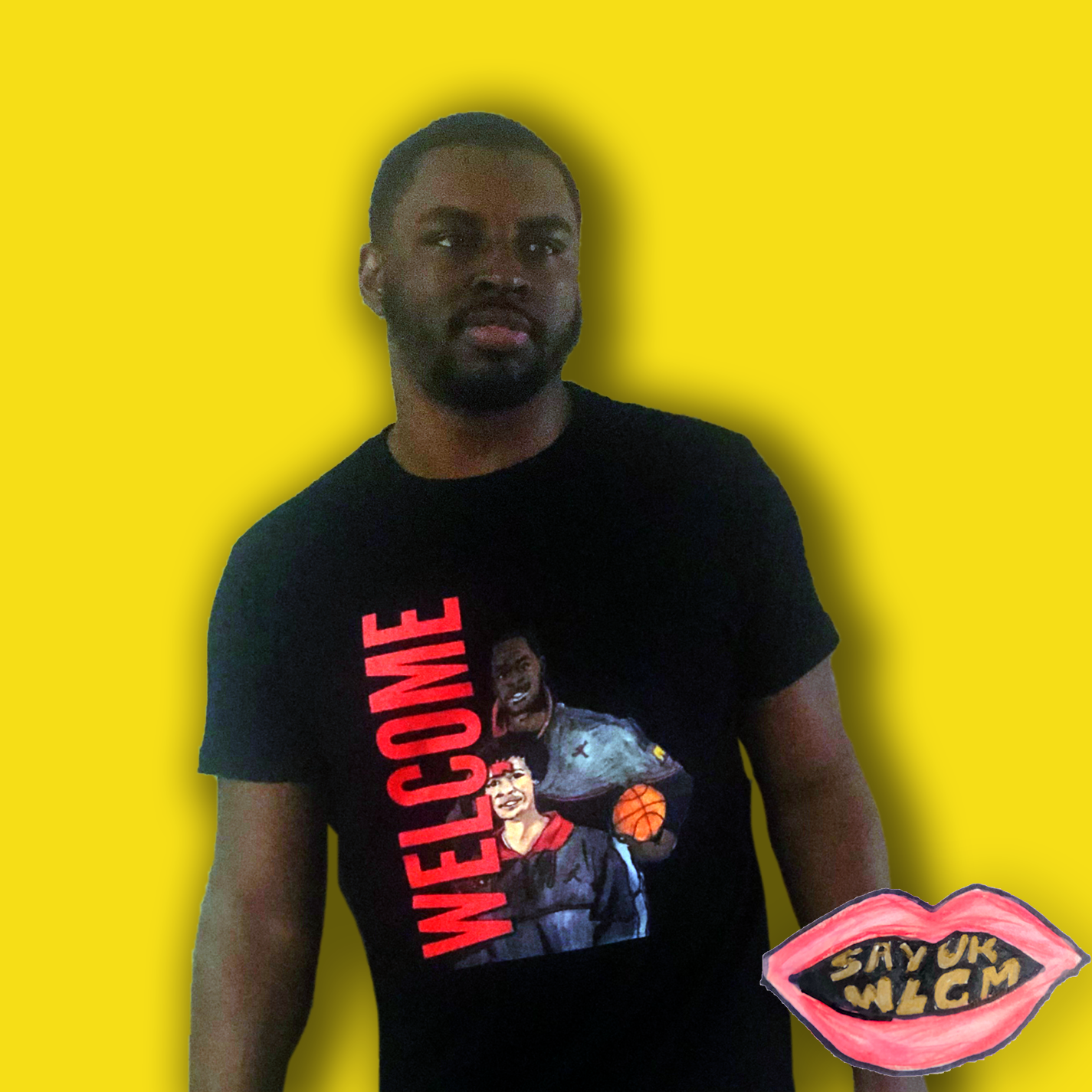 #SAYURWLCM, the new collection, by WELÇOME©: HAND DRAWN GRAPHICS, debuts today!
