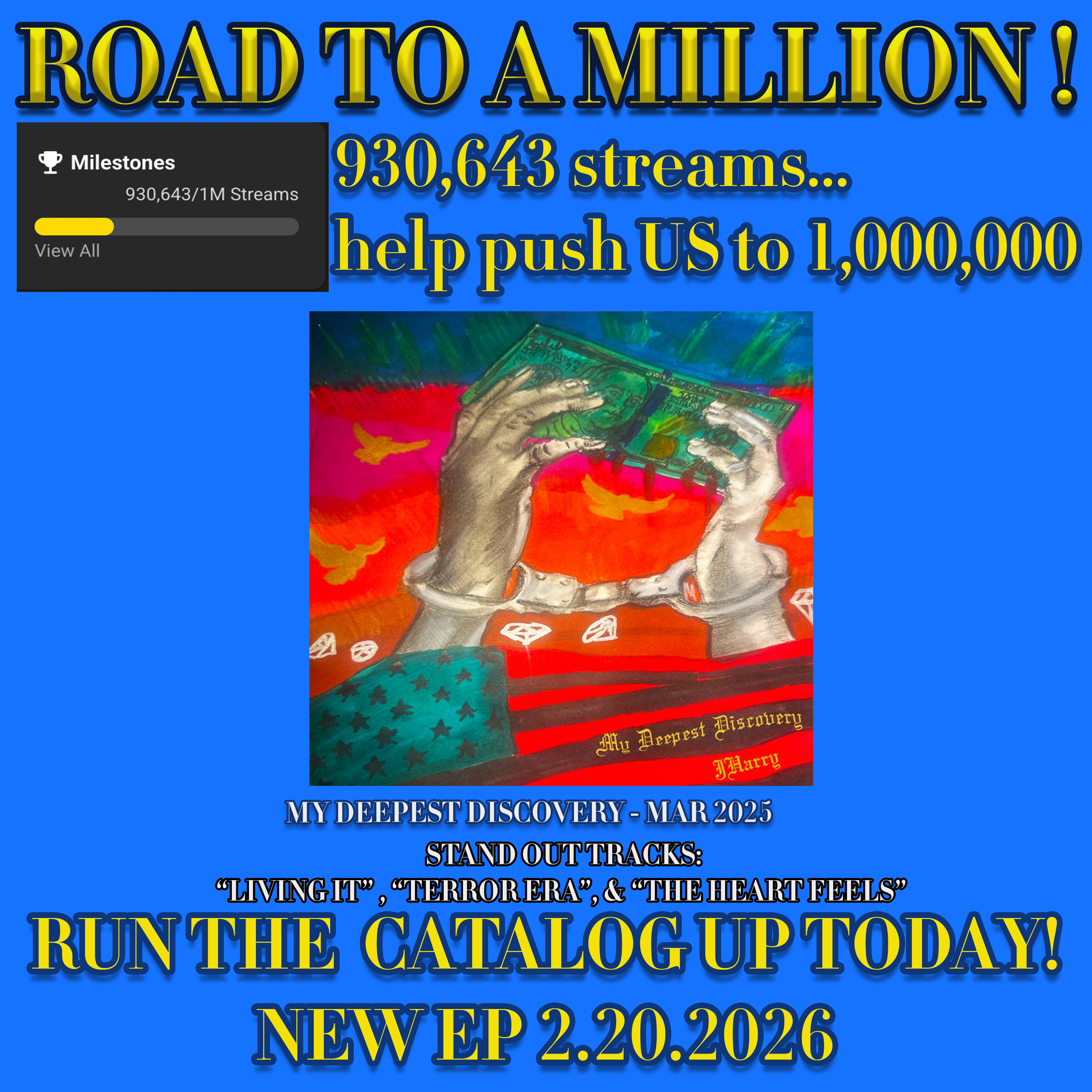 Road to a Million: My Deepest Discovery Day 9 of 12 — The Project That Changed Everything