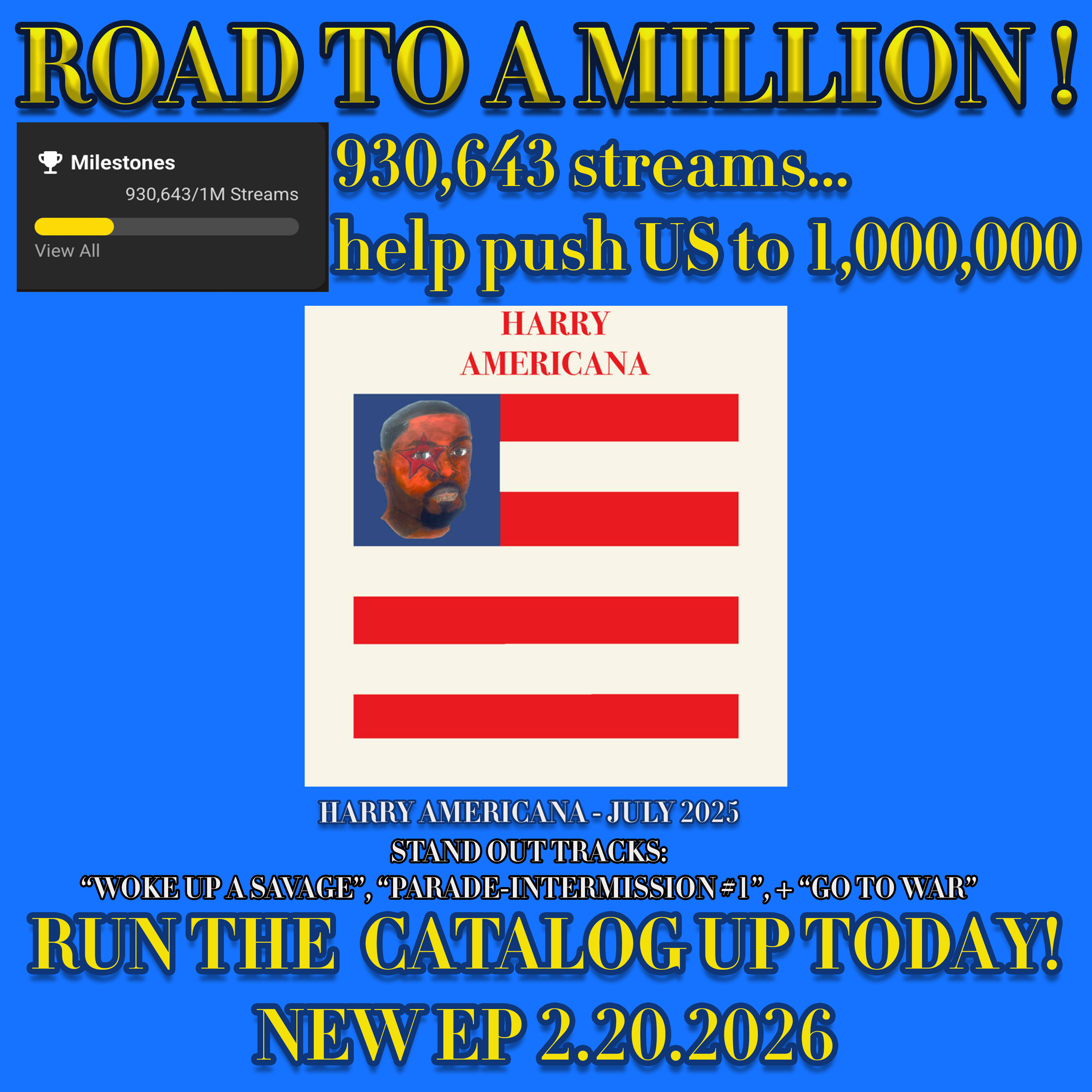 DAY 10: Road to a Million: Harry Americana When You Step on a Tiger's Tail - EP - 2.20.2026