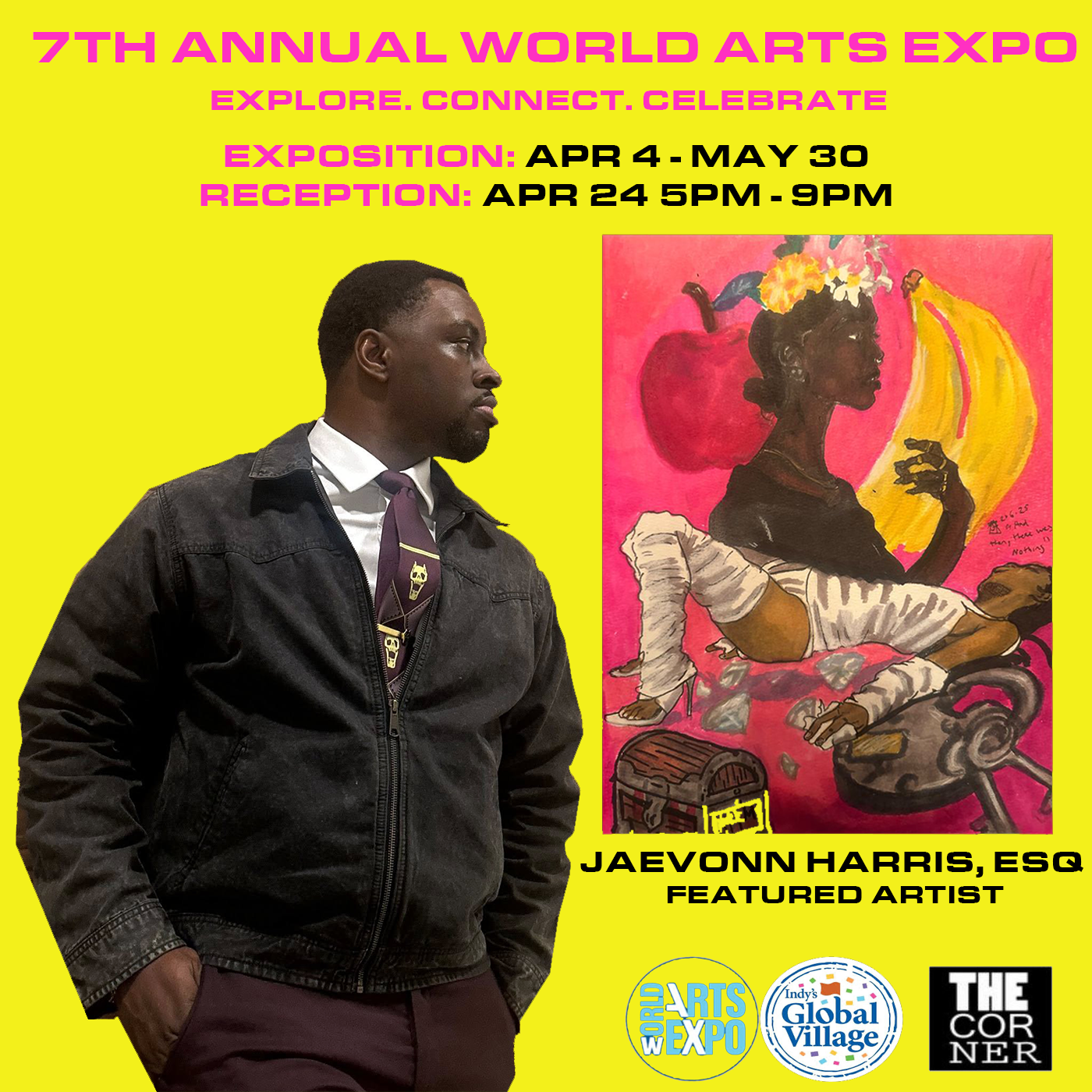 Featured Artist Jaevonn Harris | 7th Annual World Arts Expo Indianapolis