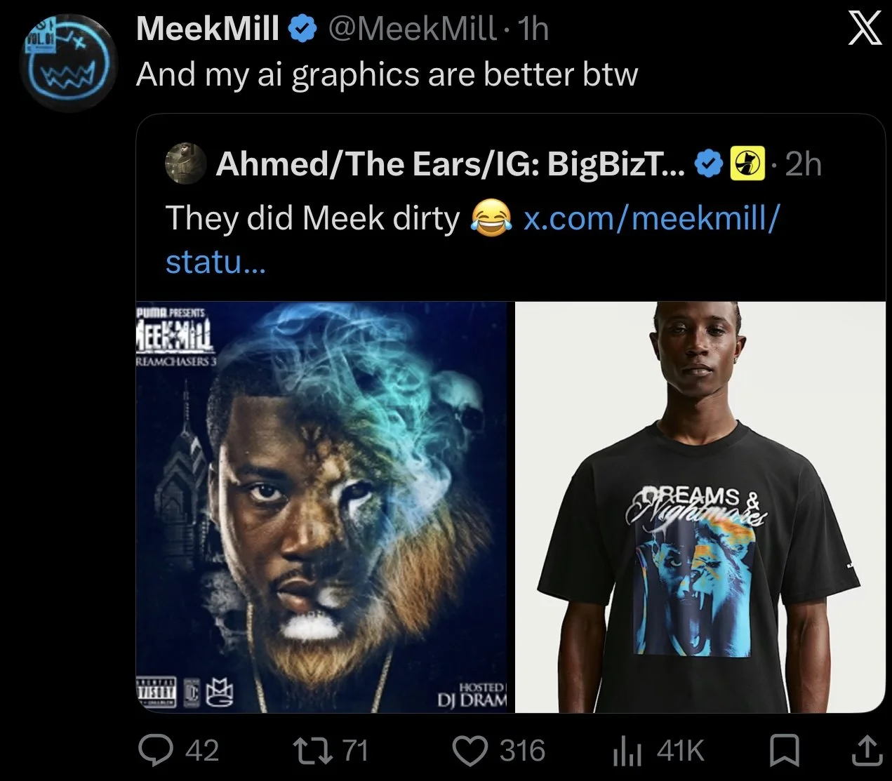 Hold Up Wait A Min: How Meek Mill Should Respond to the LeBron 23 "Dreams &amp; Nightmares" Situation.