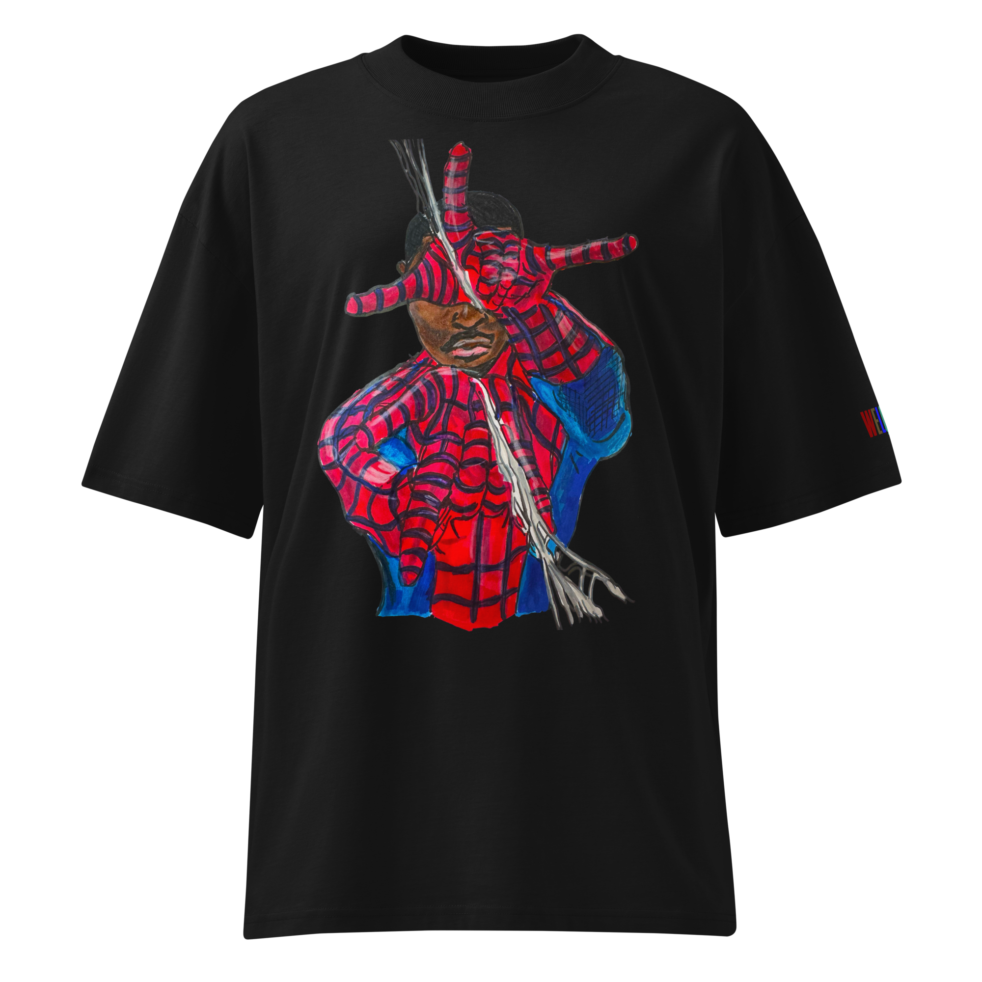 unisex-organic-oversized-high-neck-blaster-2.0-t-shirt-black-front-6a6bd848c4973.png
