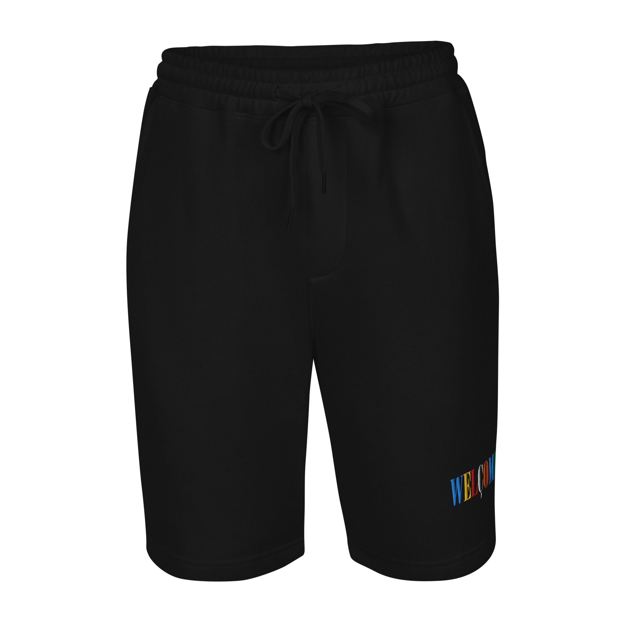 mens-fleece-shorts-black-front-6a31ee7859236.png