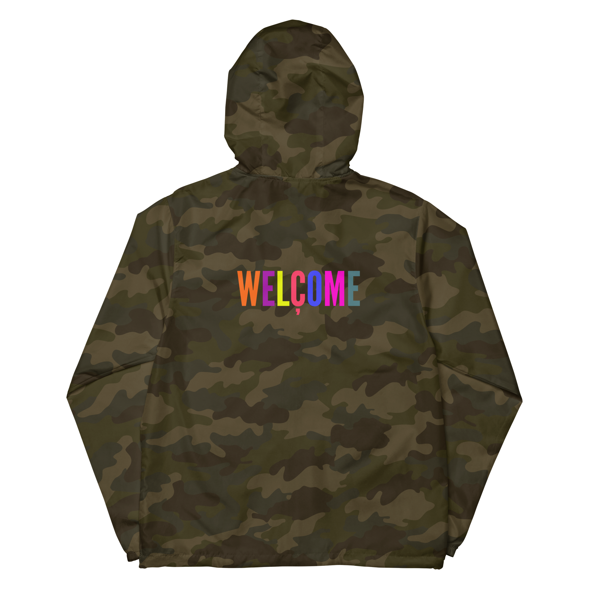 unisex-lightweight-zip-up-windbreaker-forest-camo-back-67f52bd758e15.png