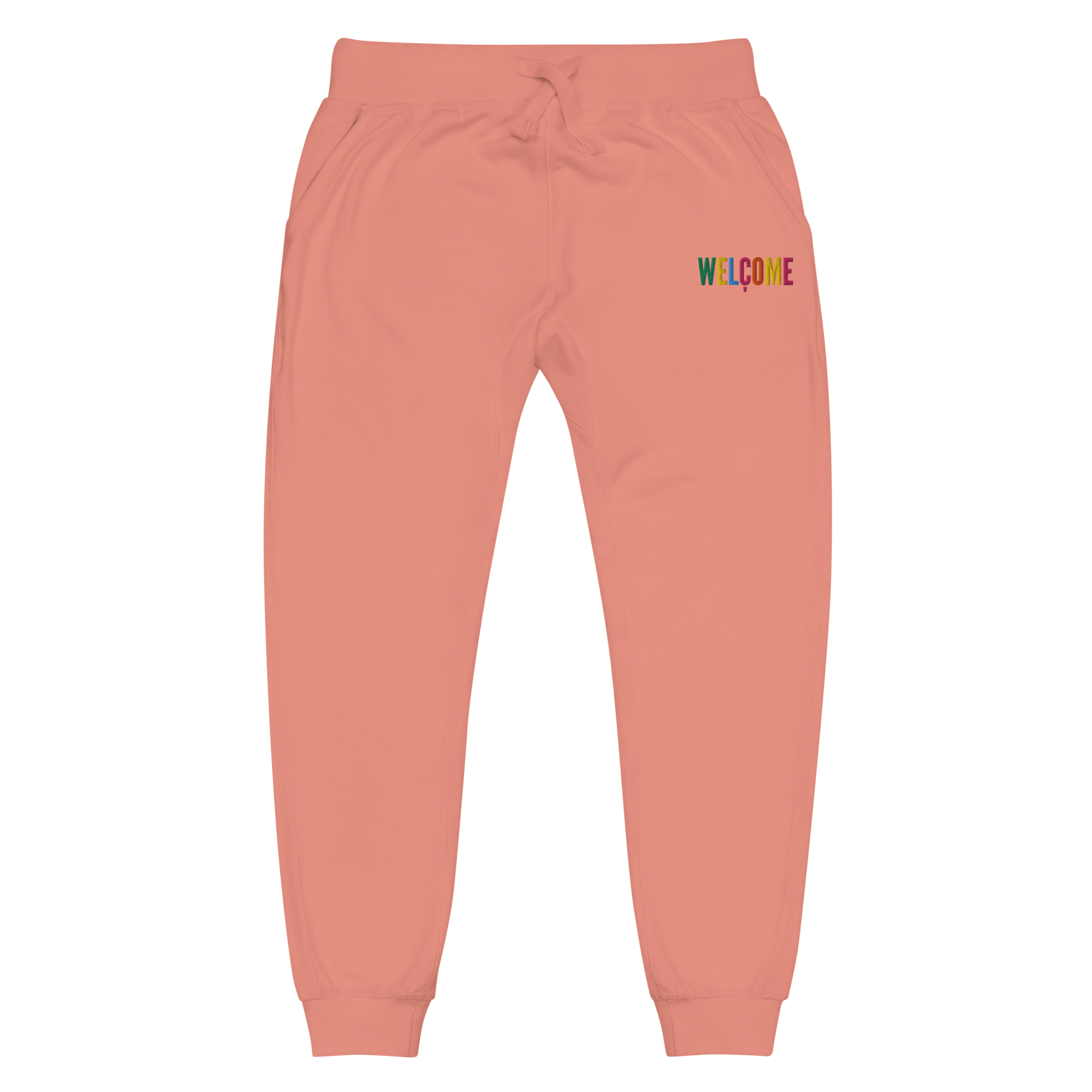 unisex-fleece-sweatpants-dusty-rose-front-6781ad94b51e2.png