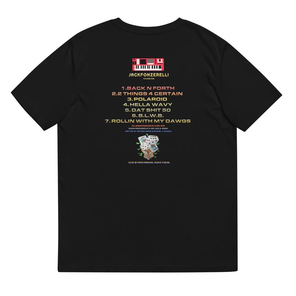 JackFonzerelli Vol. 1 Tee – Limited Edition Hip-Hop Merch