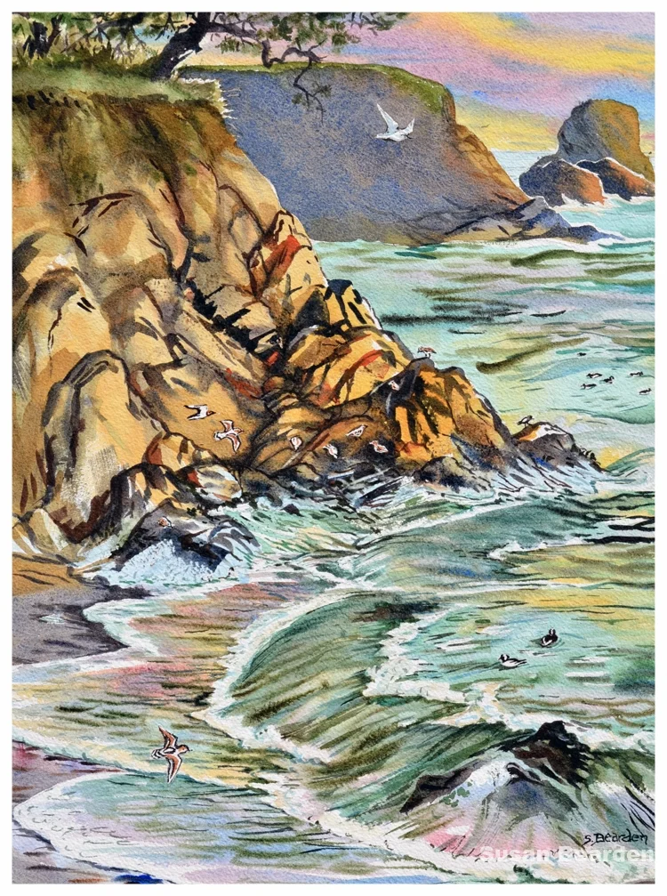 Bluffs Near Point Arena