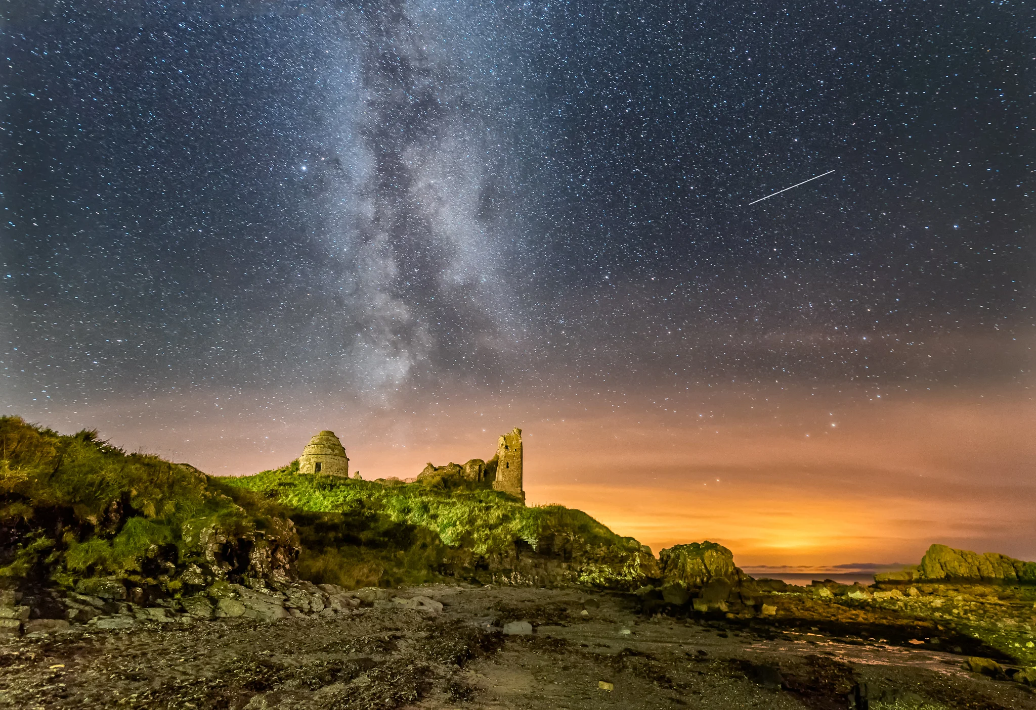 Night Sky over Dunure