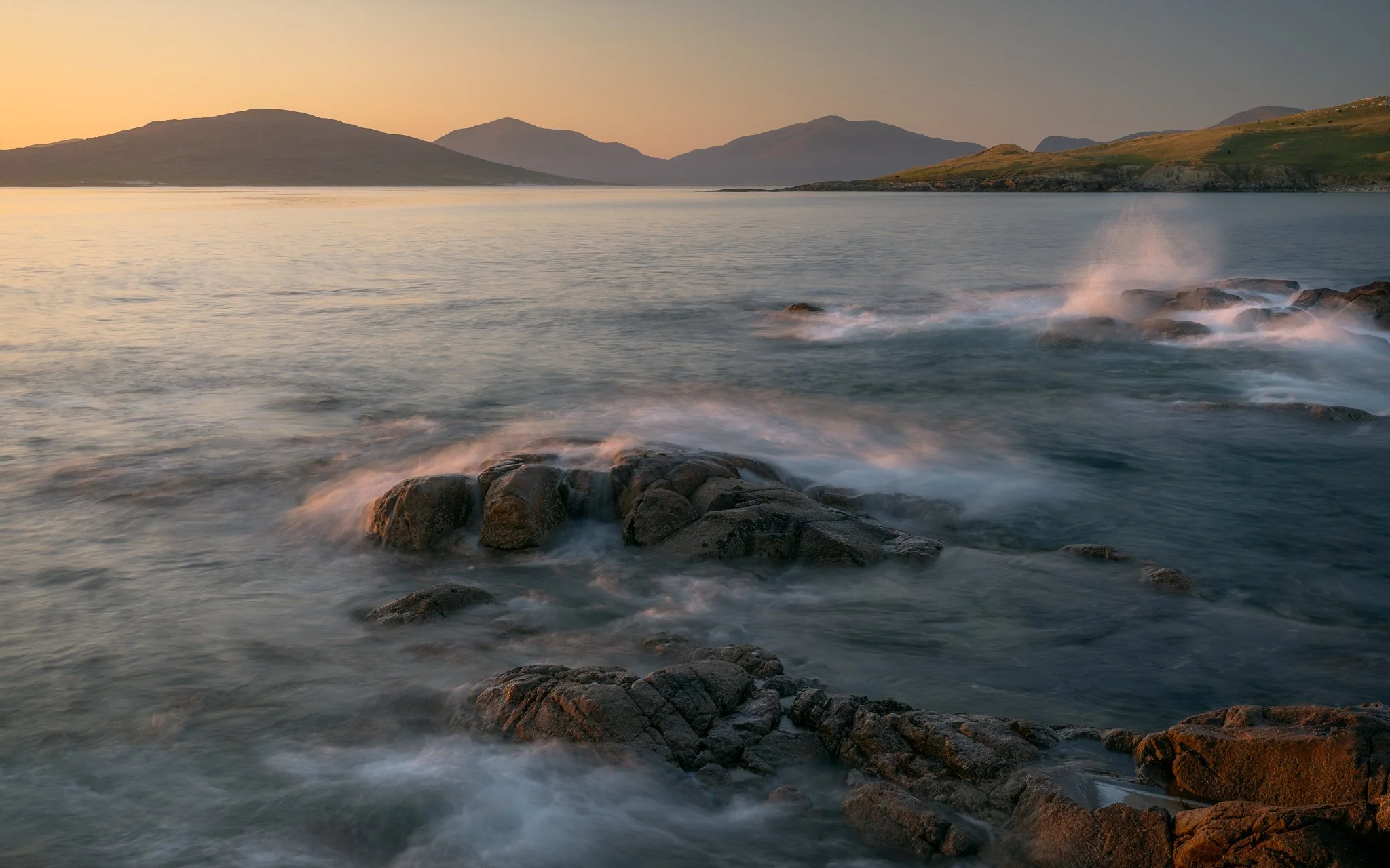 Sunset on West Harris