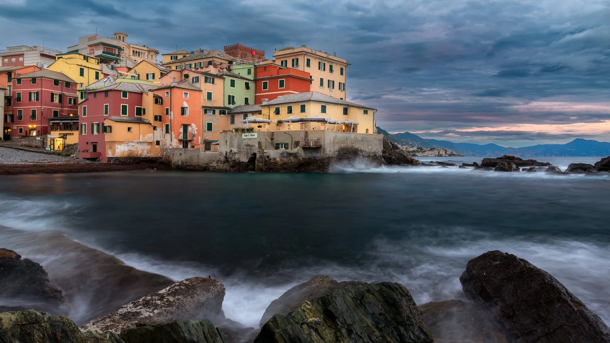Boccadasse Blue Hour