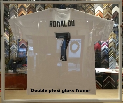 glass frame for jersey