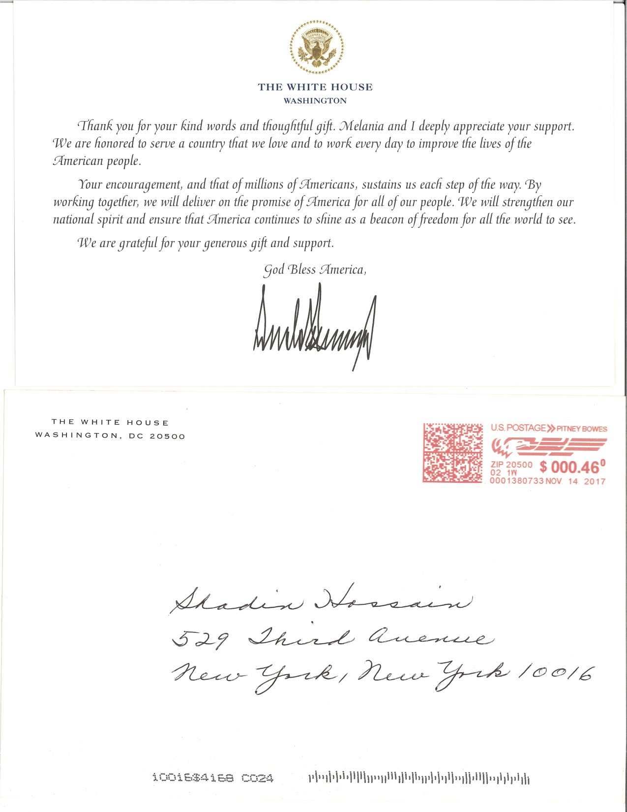 From Donald Trump