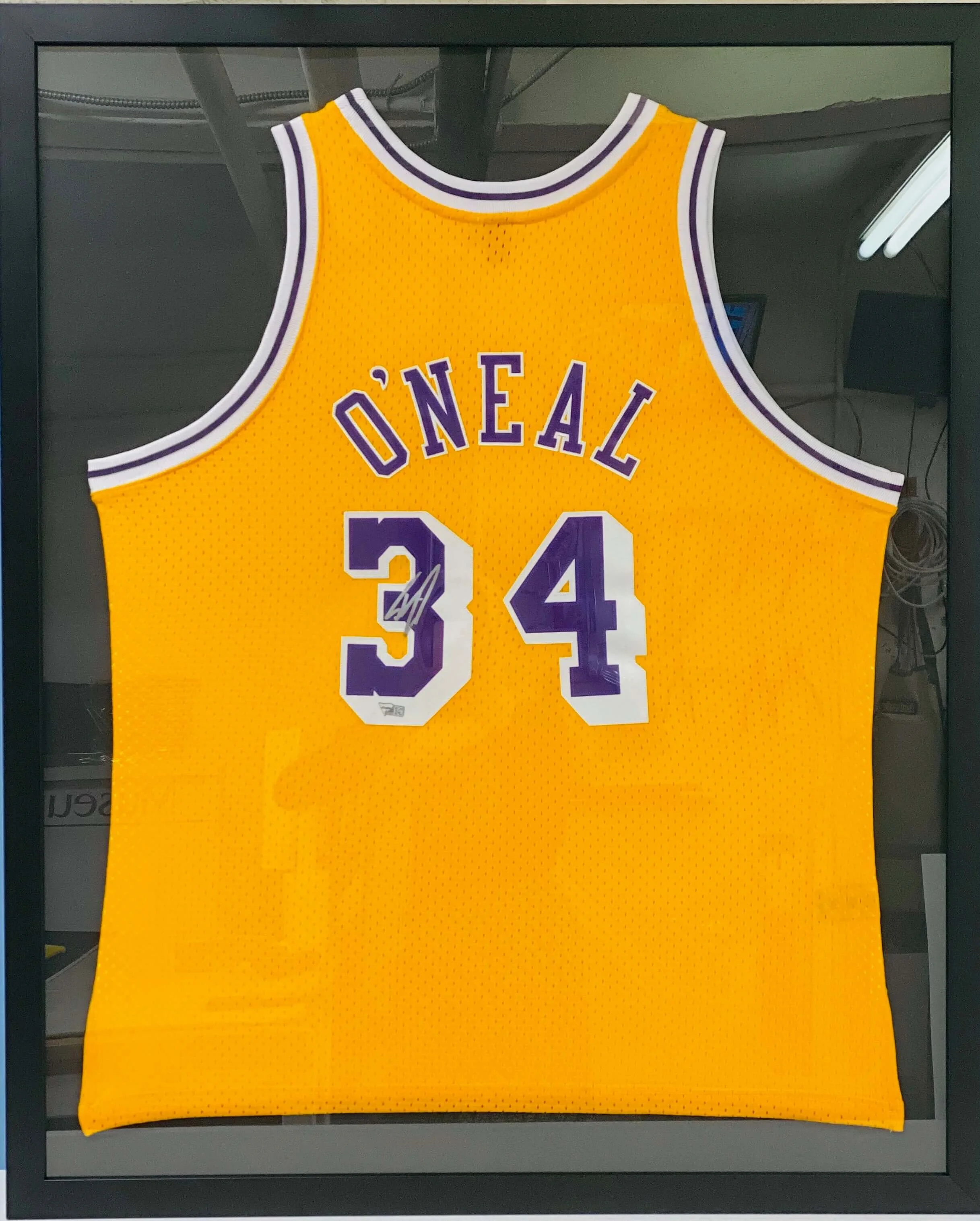 sports jersey framing