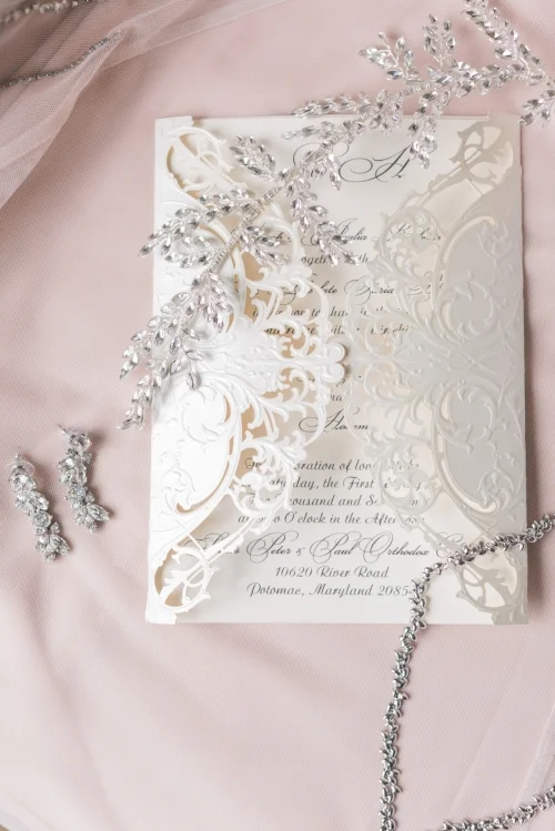 Clarity and Class Glamorous Fairytale Wedding