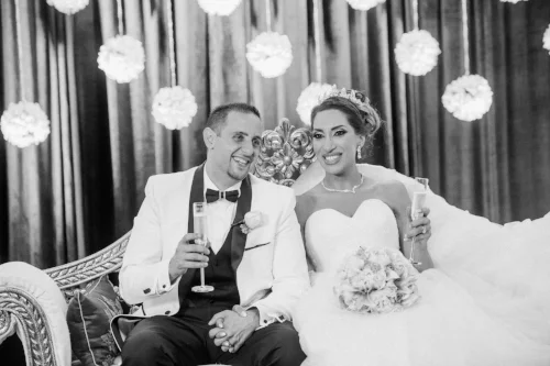 Clarity and Class Glamorous Fairytale Wedding