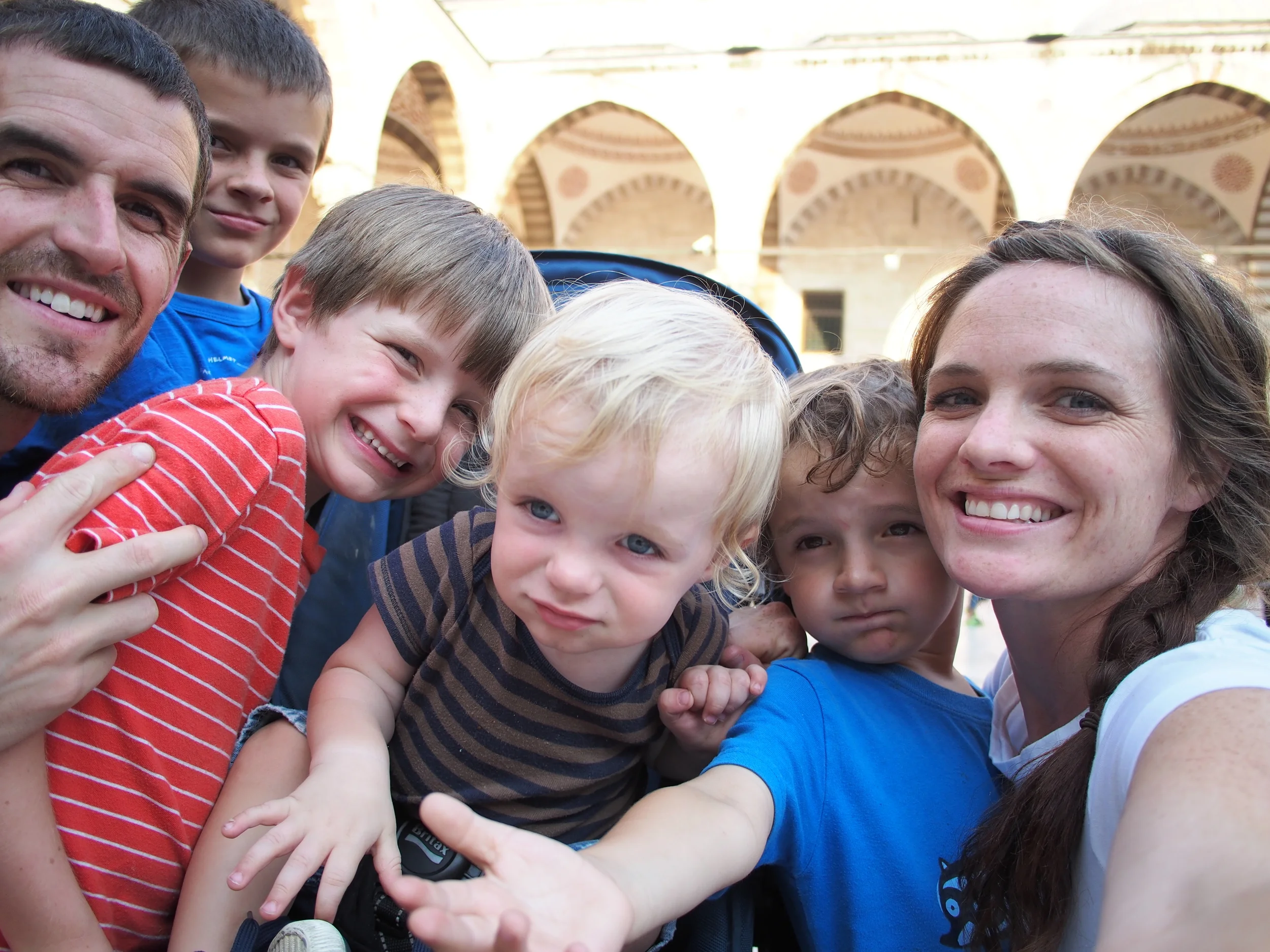  Istanbul- Blue Mosque felfie 