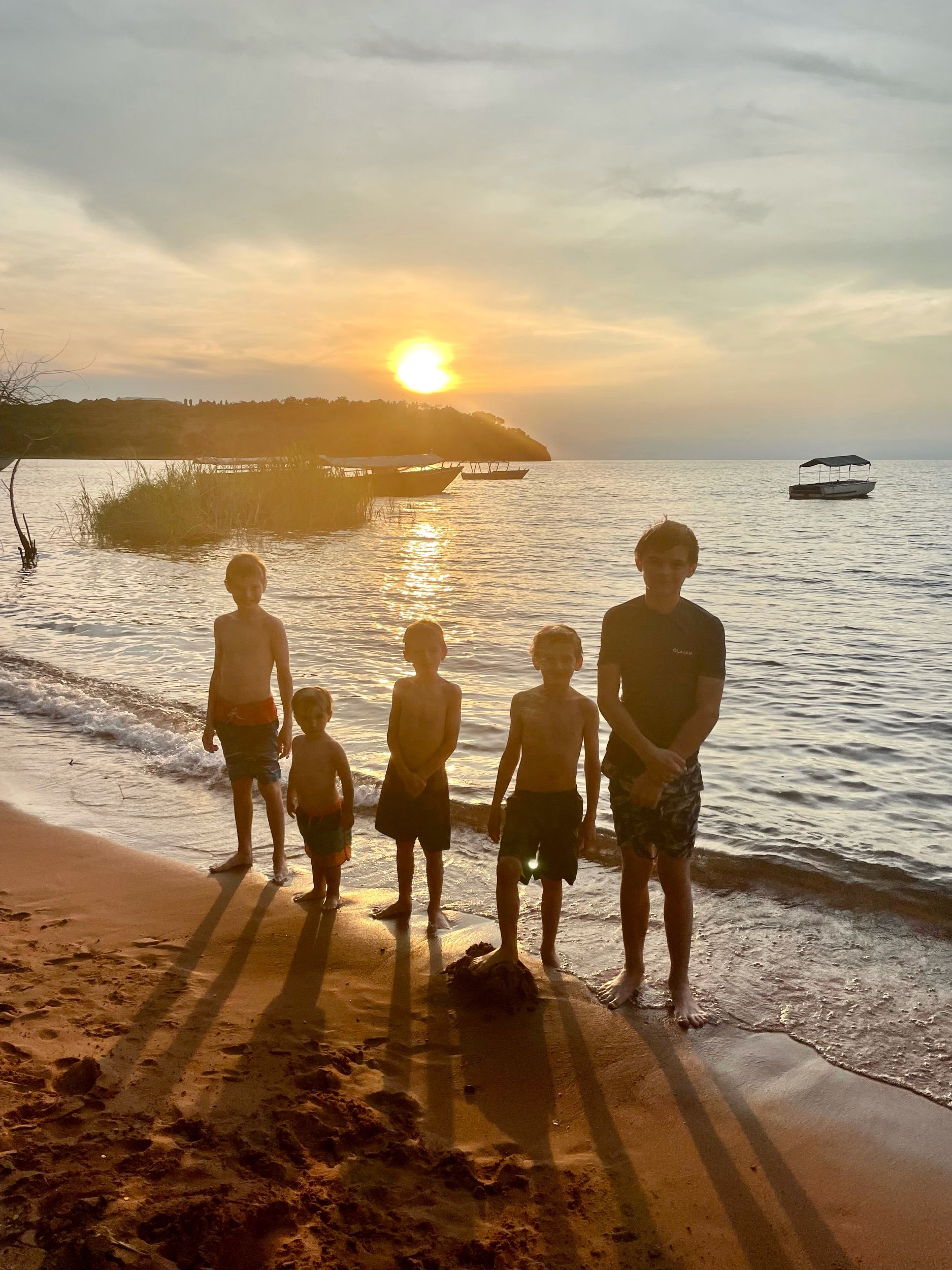  Lake Tanganyika sunsets are pretty epic. 