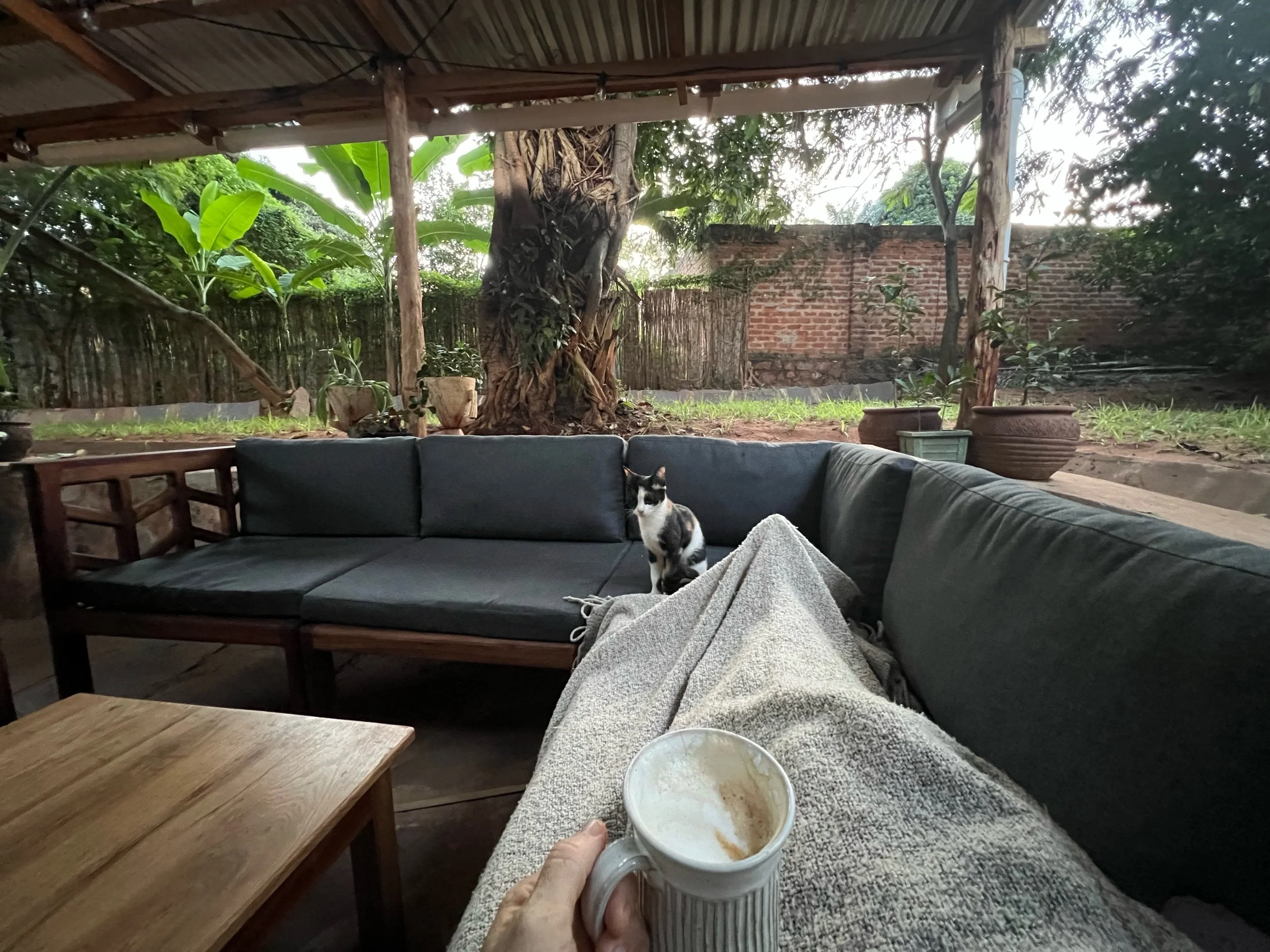 Nice place for a morning devotion!