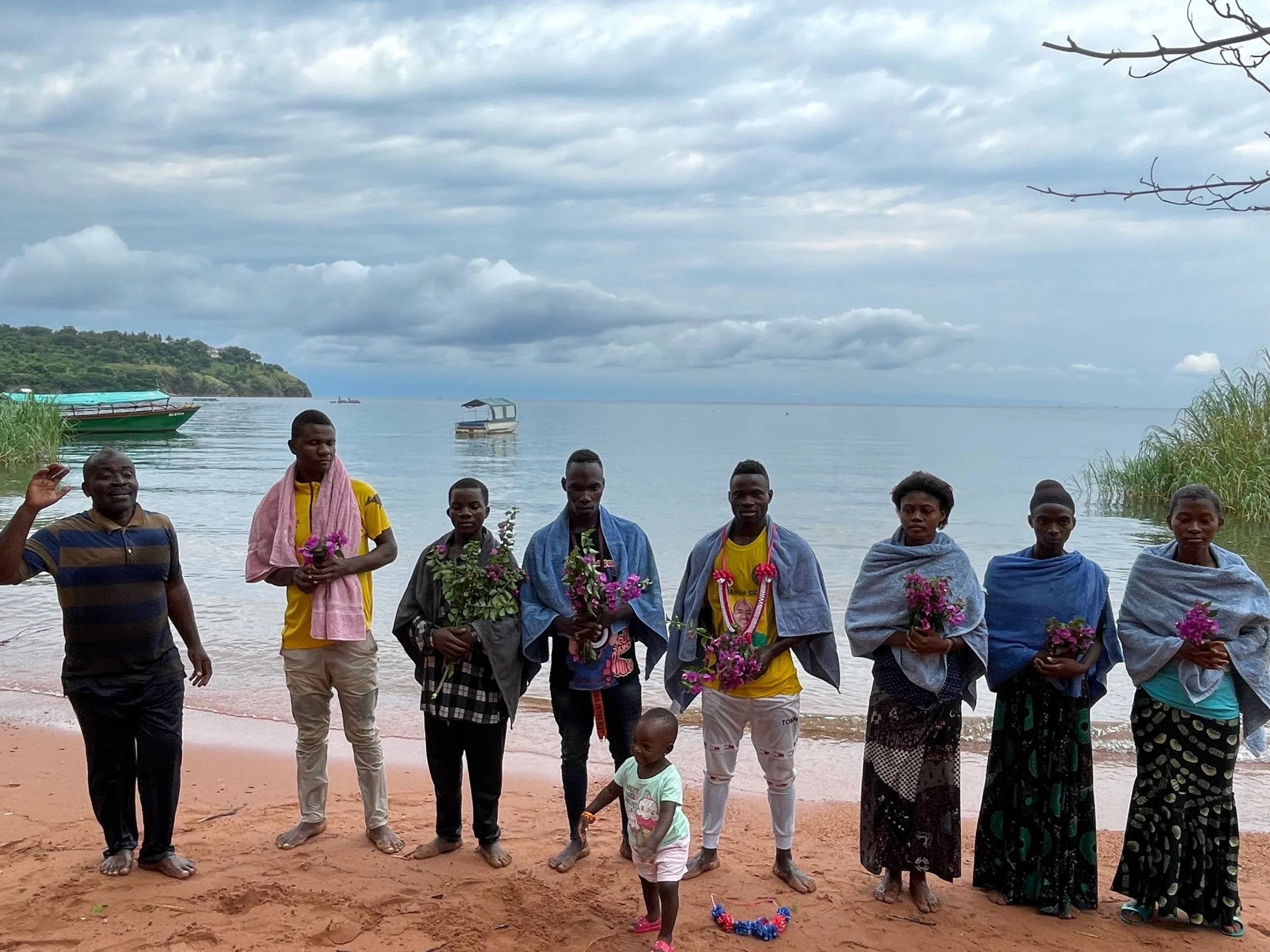 Azimio baptism service