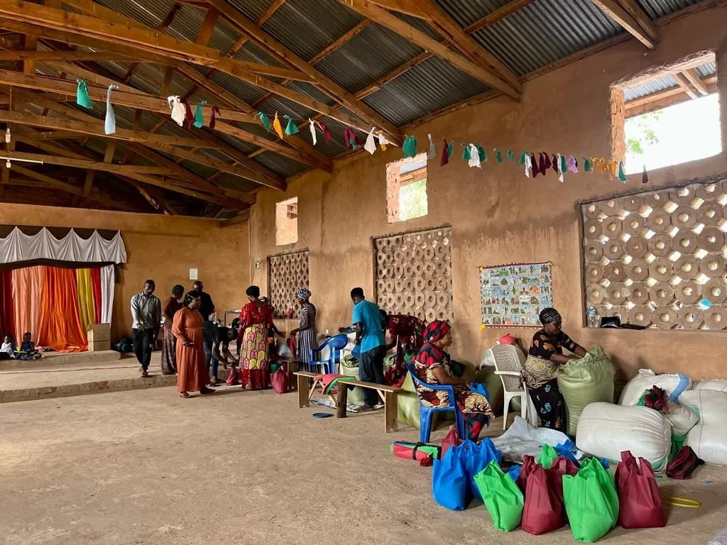 Kit assembly line with our awesome volunteers