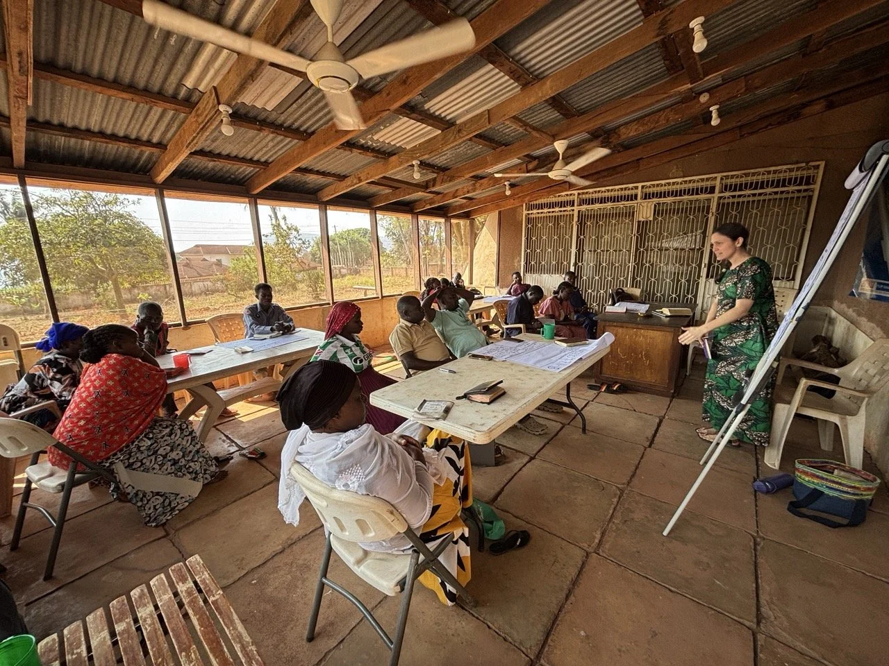 Teaching discipleship lessons to our partners