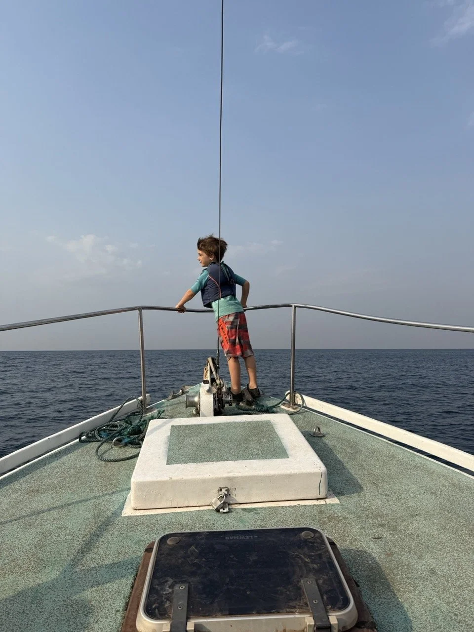 Ahoy! Ahoy there! I sail!