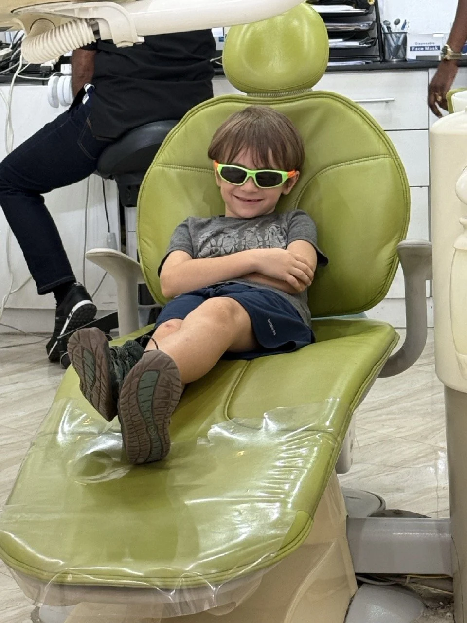 Too cool for the dentist chair