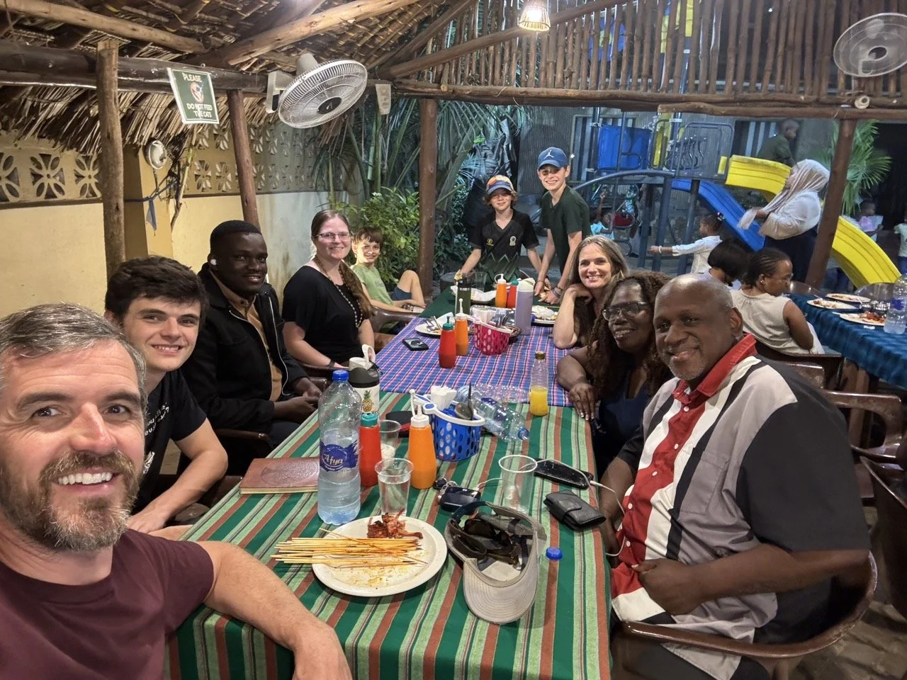 Dinner with Rebekah B and the Lees