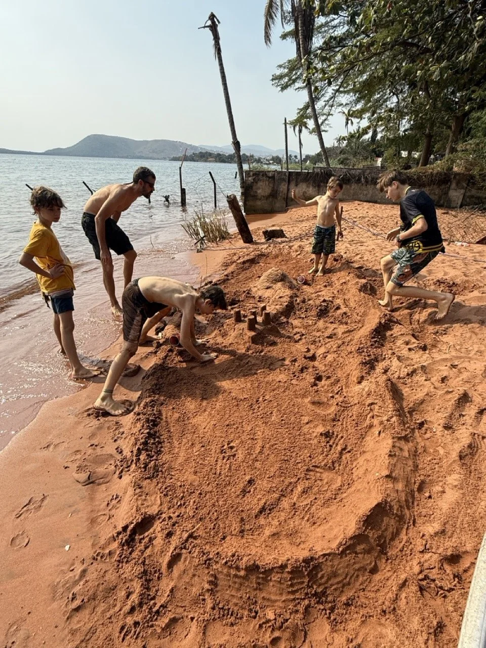 Lake is going down- beach is back!