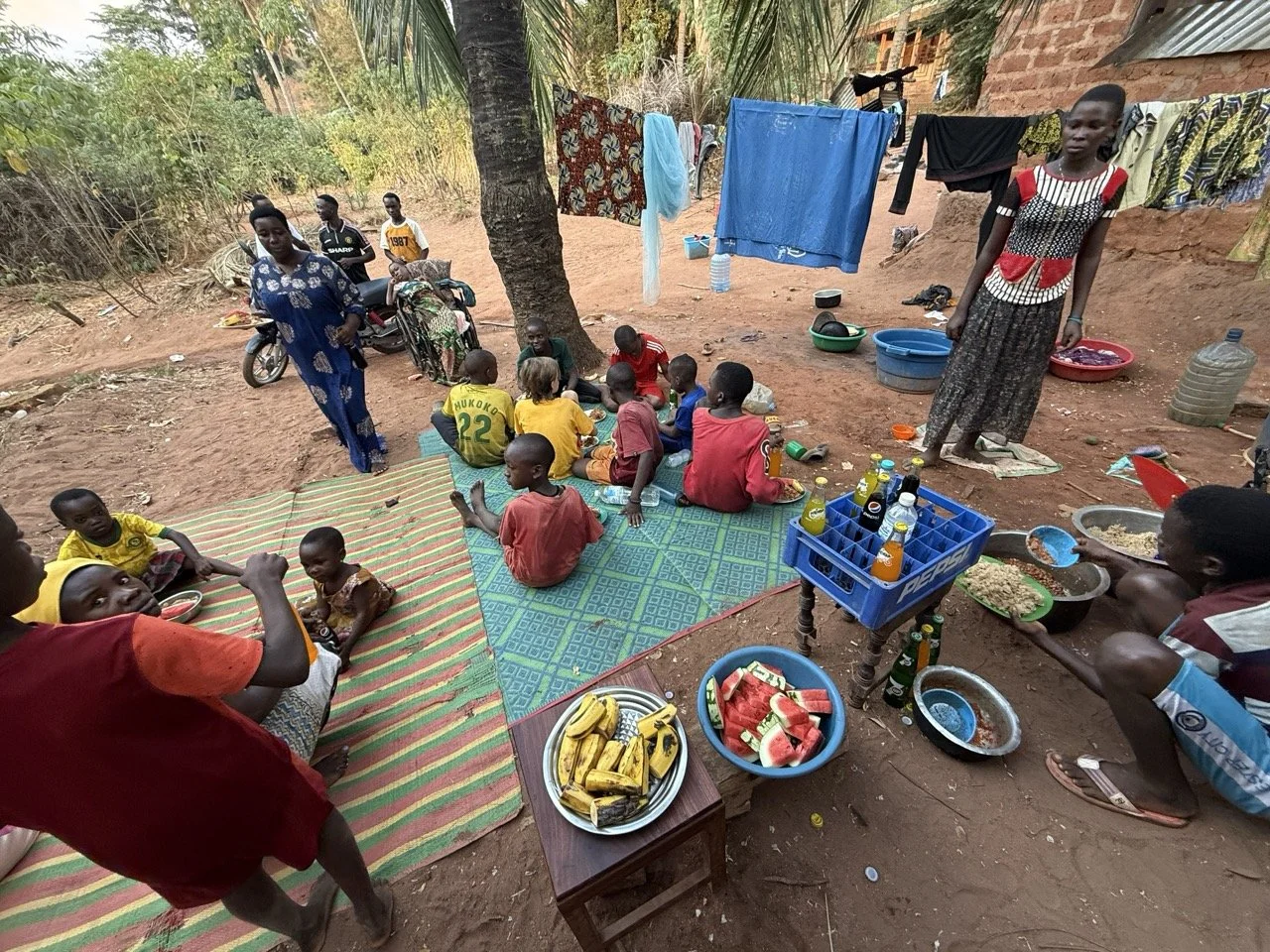 Community meal planned by the kids