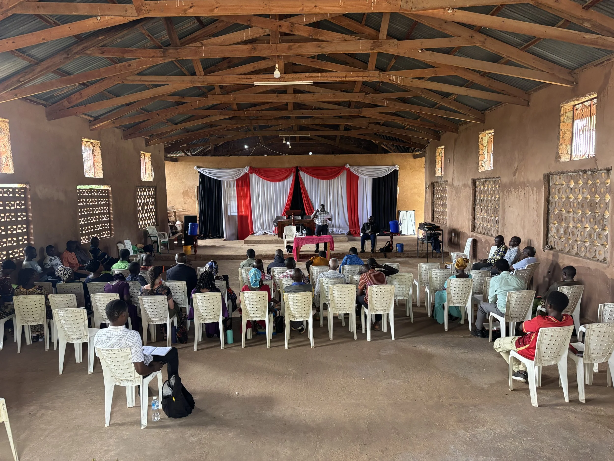 Impromptu church leaders' training