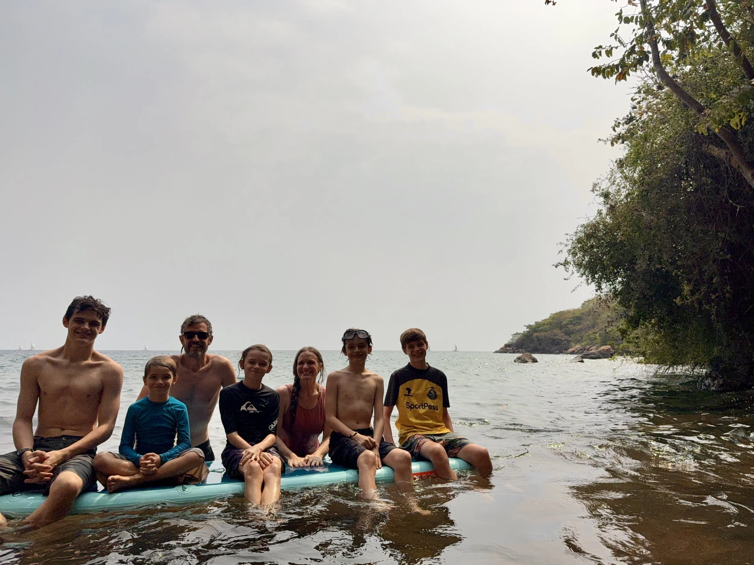Last family lake photo!